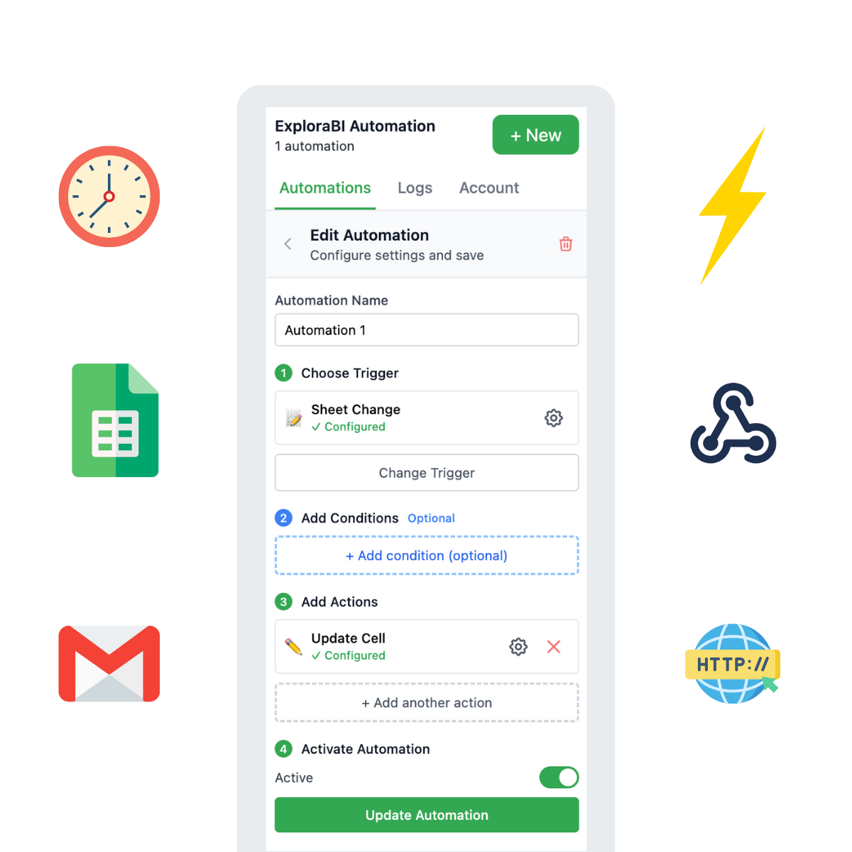 ExploraBI Automation